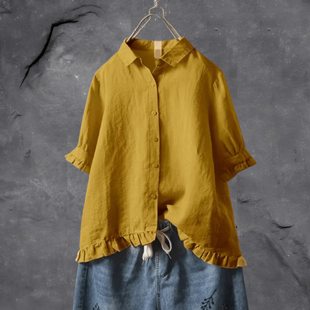 Out-Shine | Stylish Loose-Fit Button-Down Shirt