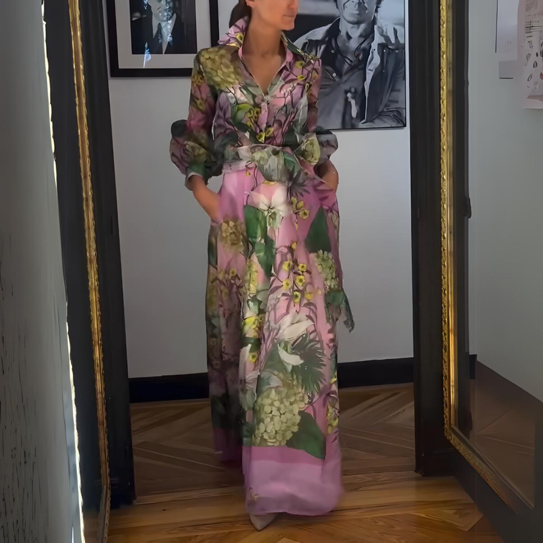 Out-Shine | Luxurious Italian Satin Maxi Dress