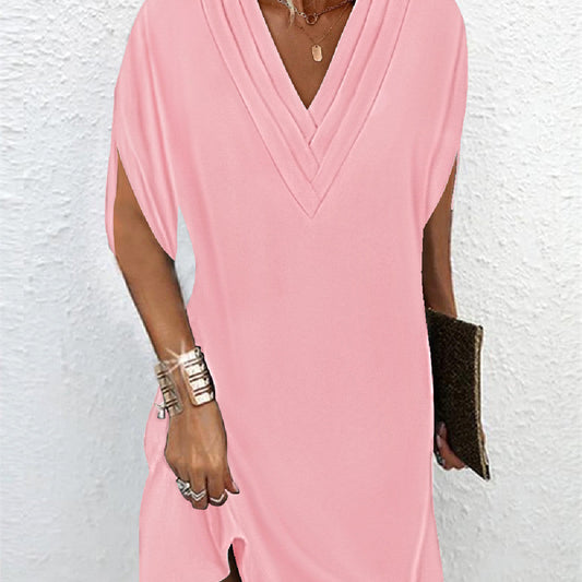 Out-Shine | Fashionable Batwing Sleeve Dress