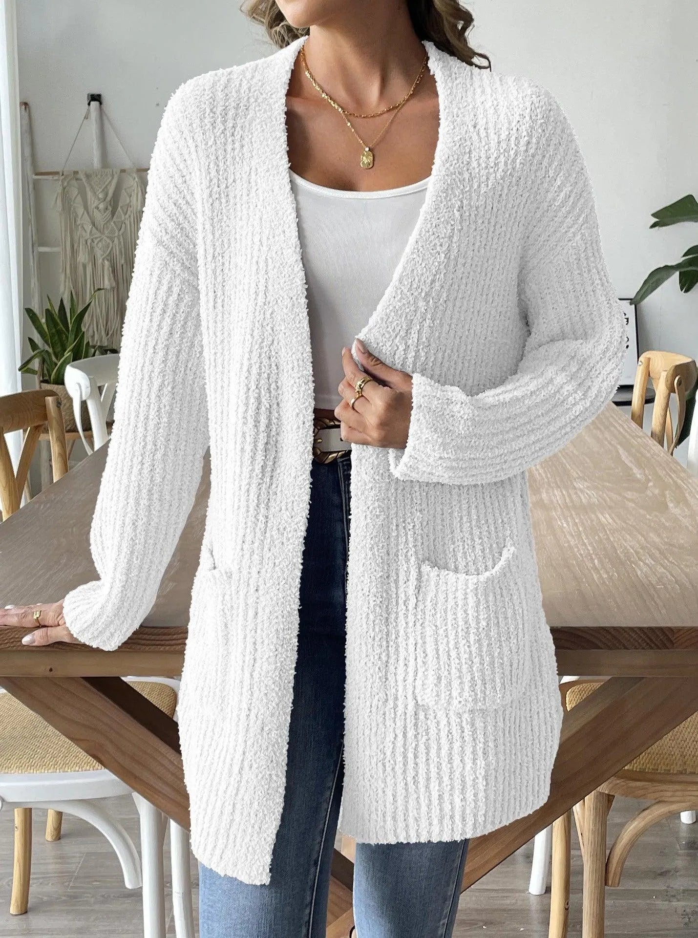 Deslumbra | Cárdigan negro para mujer