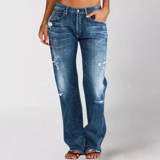 Out-Shine | Trendy Low-Rise Jeans