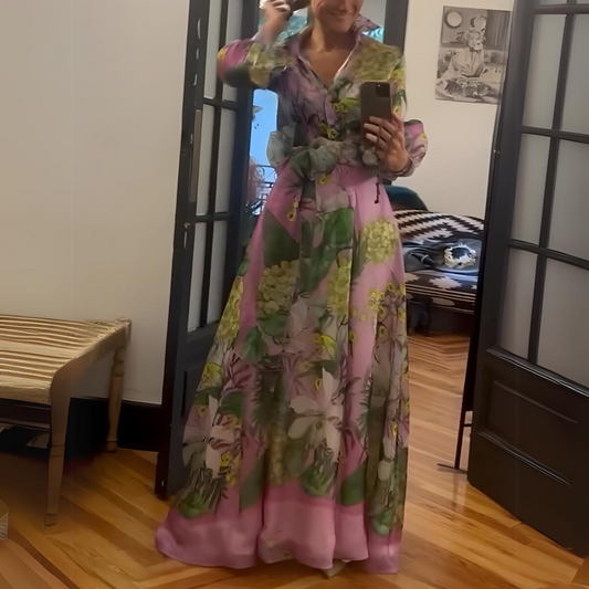 Out-Shine | Luxurious Italian Satin Maxi Dress