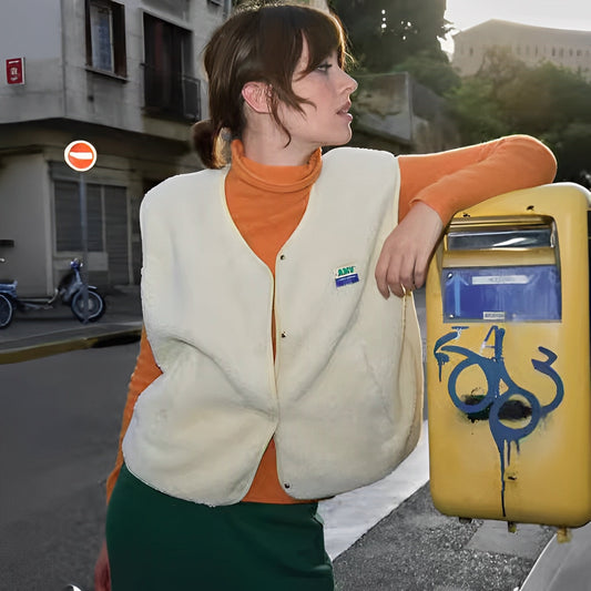 Brilla con luz propia | Cárdigan de punto abierto para mujer