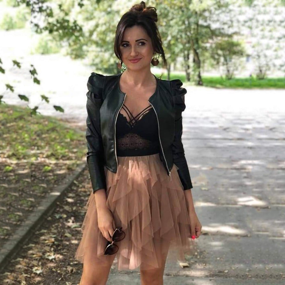 Brilla | Chaqueta de cuero para mujer con estilo y comodidad