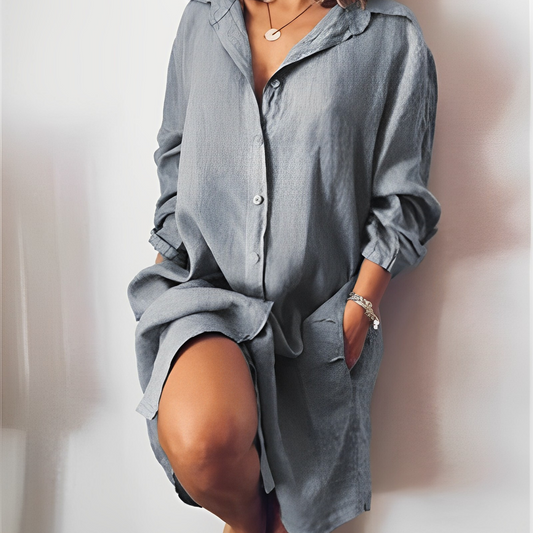 Out-Shine | Casual Linen Blouse
