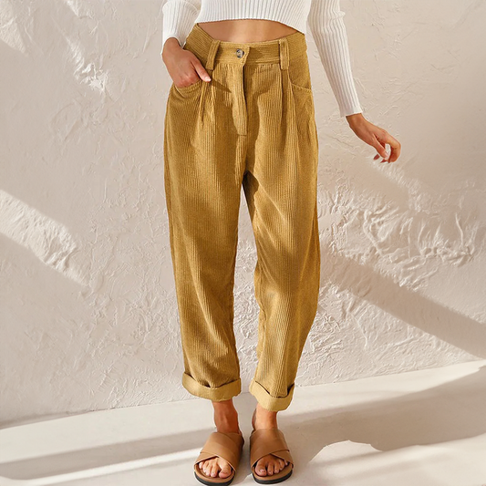 Out-Shine | Casual Corduroy Pants