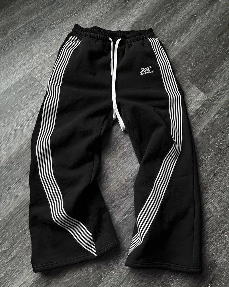 Out-Shine | Men Sweatpants With Stripes