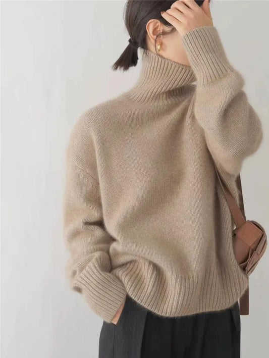 Out-Shine | Ladies' Kashmiri Turtleneck Sweater