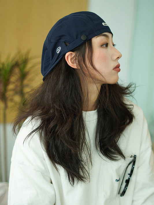 Out-Shine | Men's and Women's, Reverse Beret Hat, Duck Tongue Retro Hat