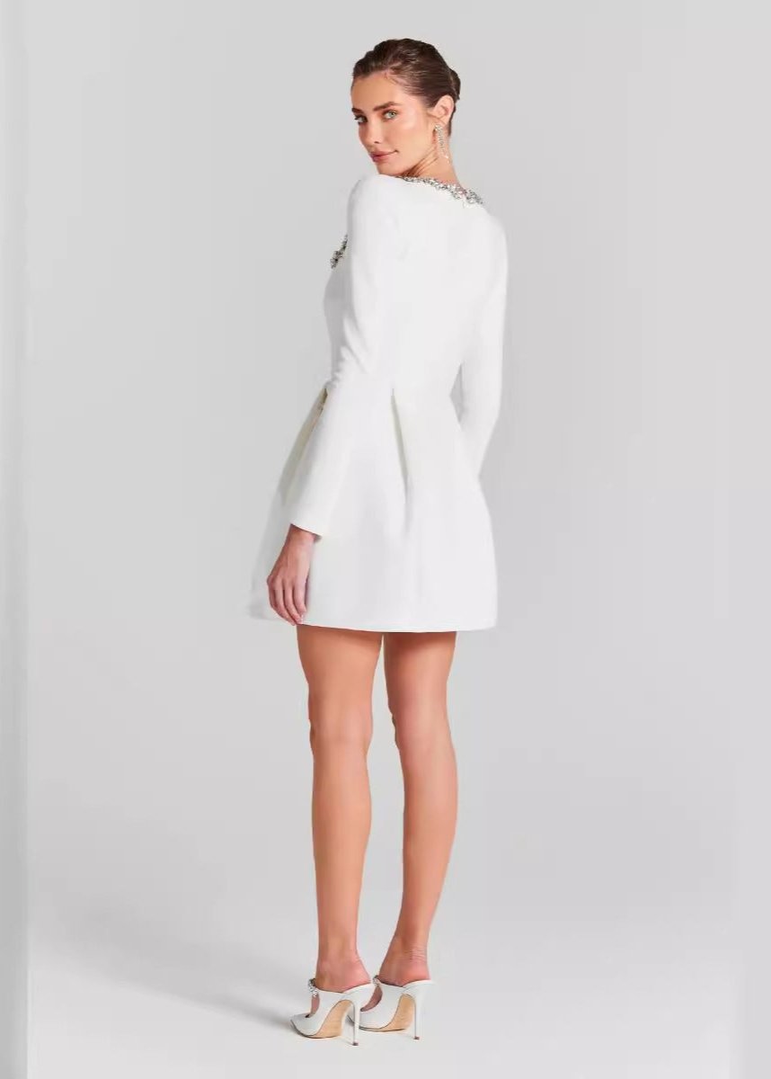 Out-Shine | Square Neck Mini Dress