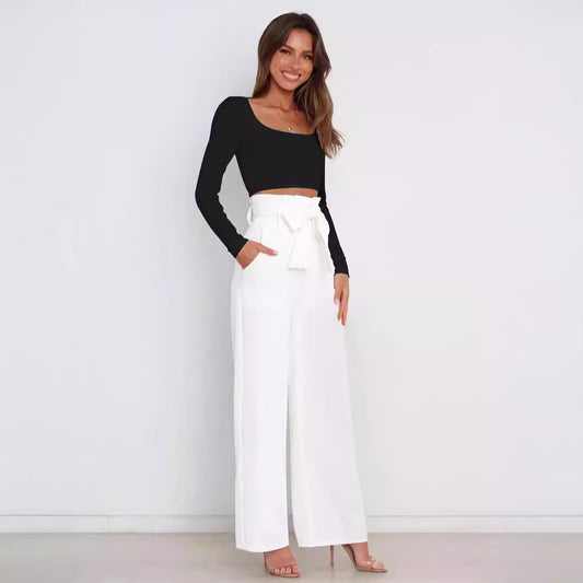 Out-Shine | Fancy Lace Bow Summer Pants