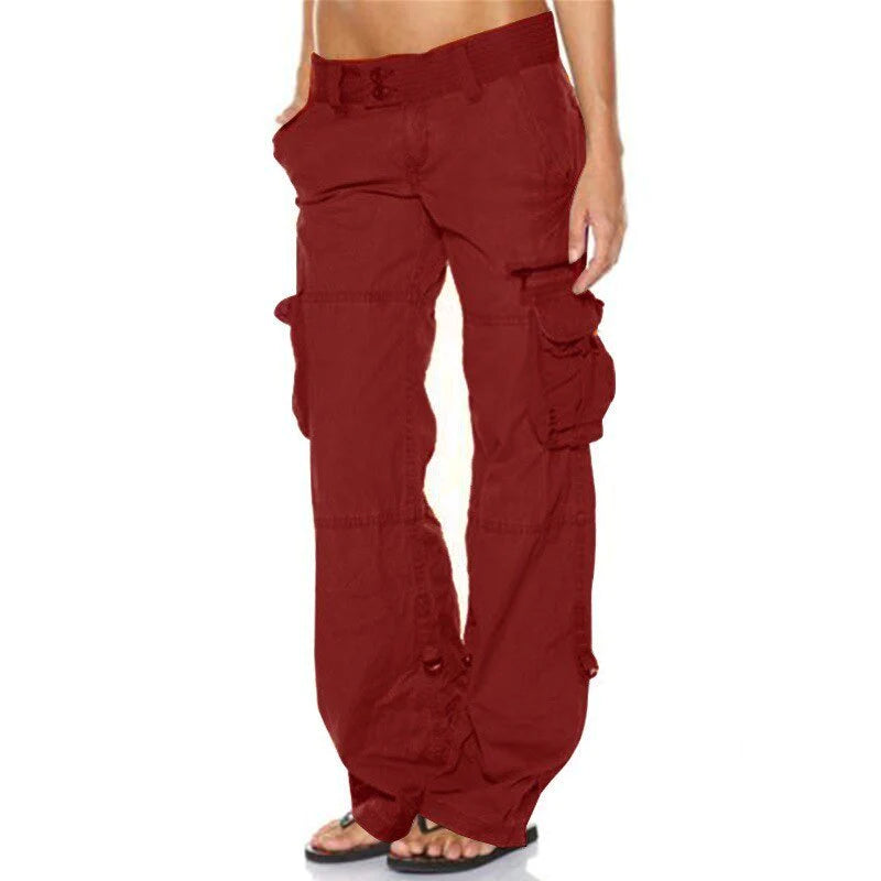 Out-Shine | Cargo Pants With Practical Bags For Women