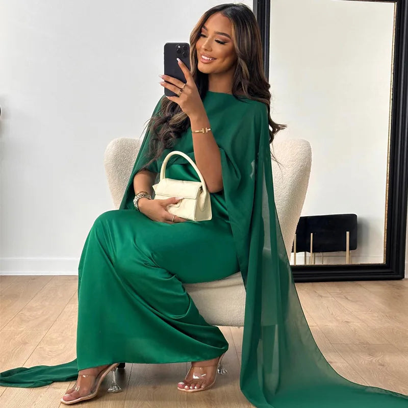 Deslumbra | Vestidos largos de satén para mujer