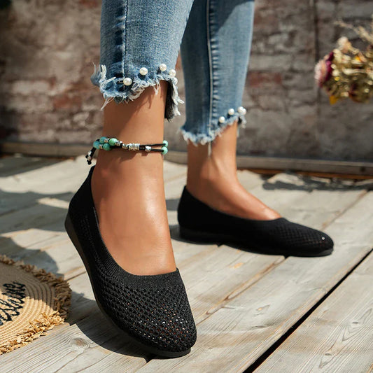 Brilla con luz propia | Bailarinas planas ergonómicas y elegantes