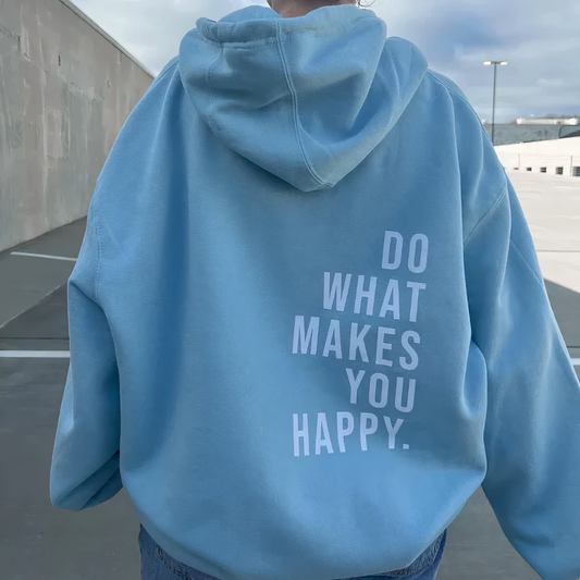 Out-Shine | "DO HAPPY" Oversized Hoodie