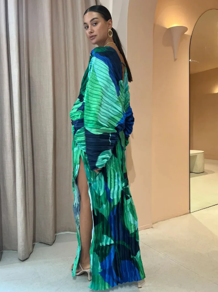 Out-Shine | Elegant Printed Dress