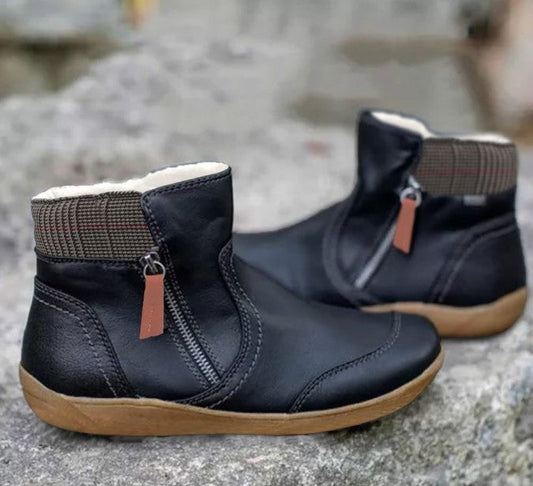 Botas Out-Shine | Botas de cuero ortopédicas e impermeables