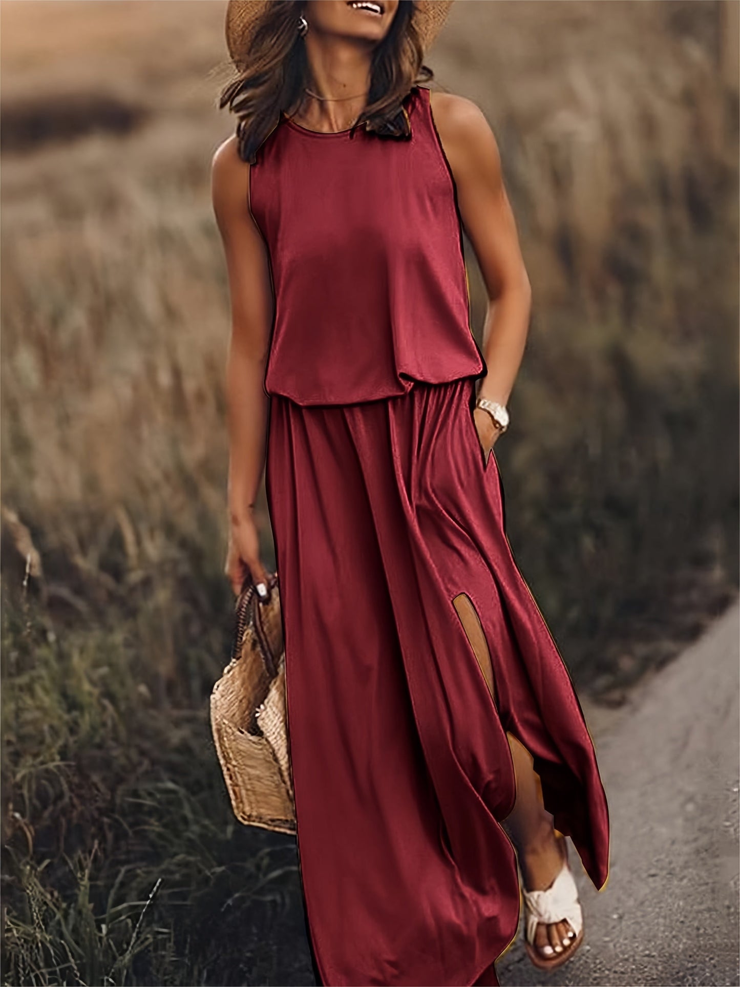 Out-Shine | Simple Boho Maxi Dress