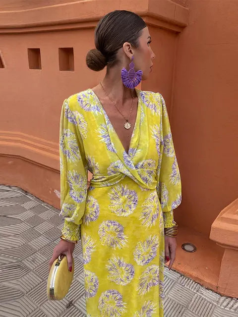 Out-Shine | Black Midi Dress