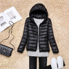 Out-Shine | The New Ultralight, Packable Down Coats with Hood