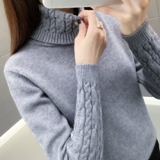 Out-Shine | Women's Sweater With Turtleneck