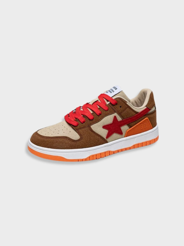 Brilla con luz propia | Zapatillas unisex de skate estilo estrella