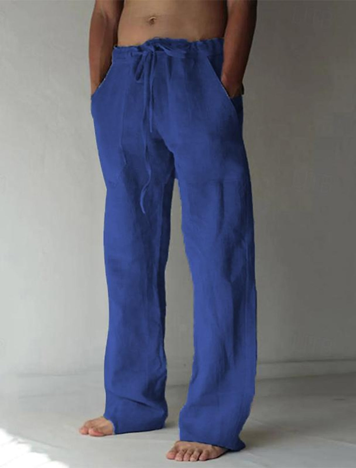 Out-Shine | Men Baggy Linen Pants