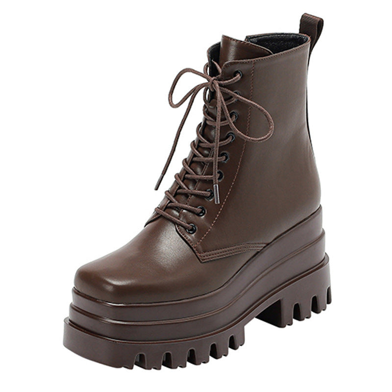 Out-Shine | Fashion Laces Martin Knight Women Ankle Boots