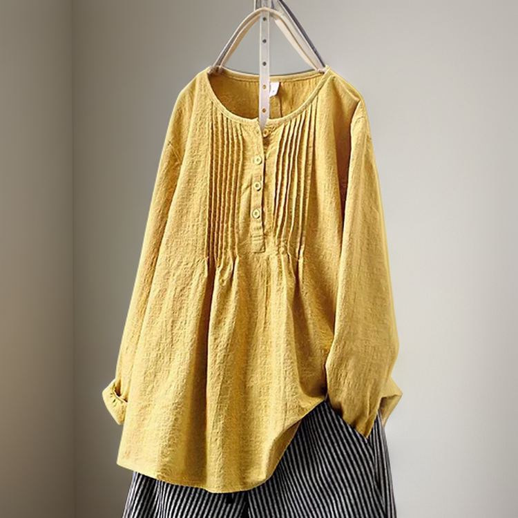 Out-Shine | Hand-Stitched Stylish Loose Blouse