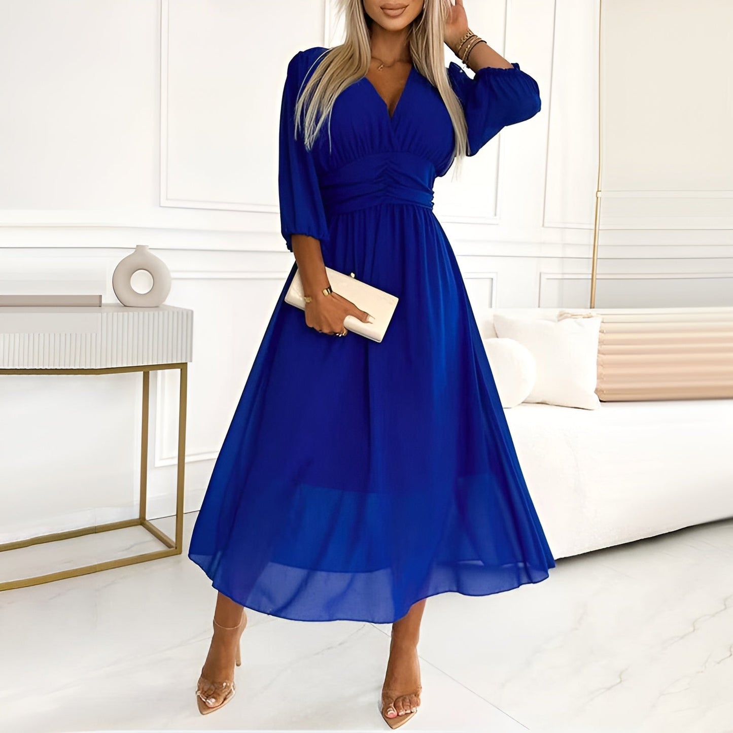Out-Shine | Classy Chiffon Dress