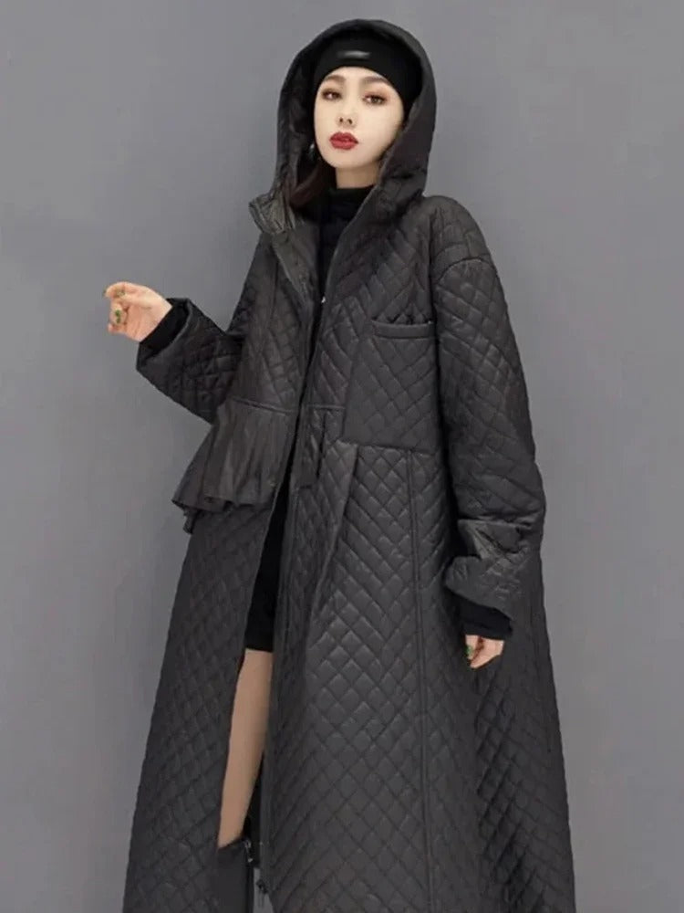 Deslumbra | Parka vintage de corte en A para mujer 