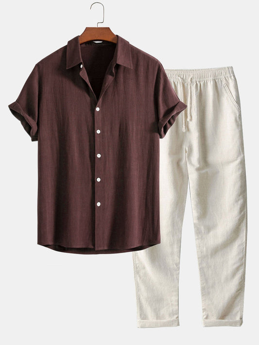 Conjunto para hombre con estilo veraniego |