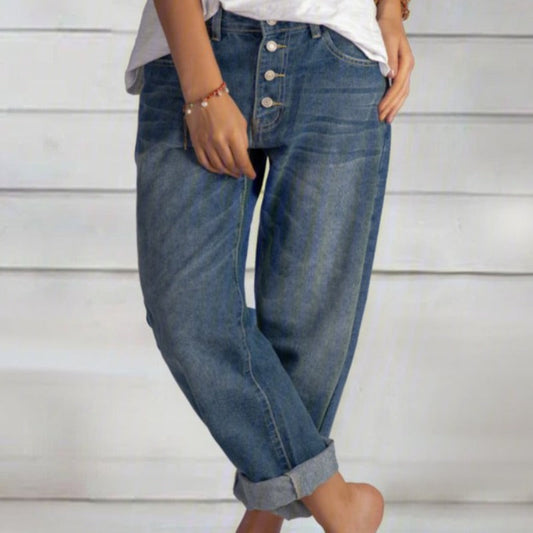 Out-Shine | Relaxed Fit Boyfriend Jeans
