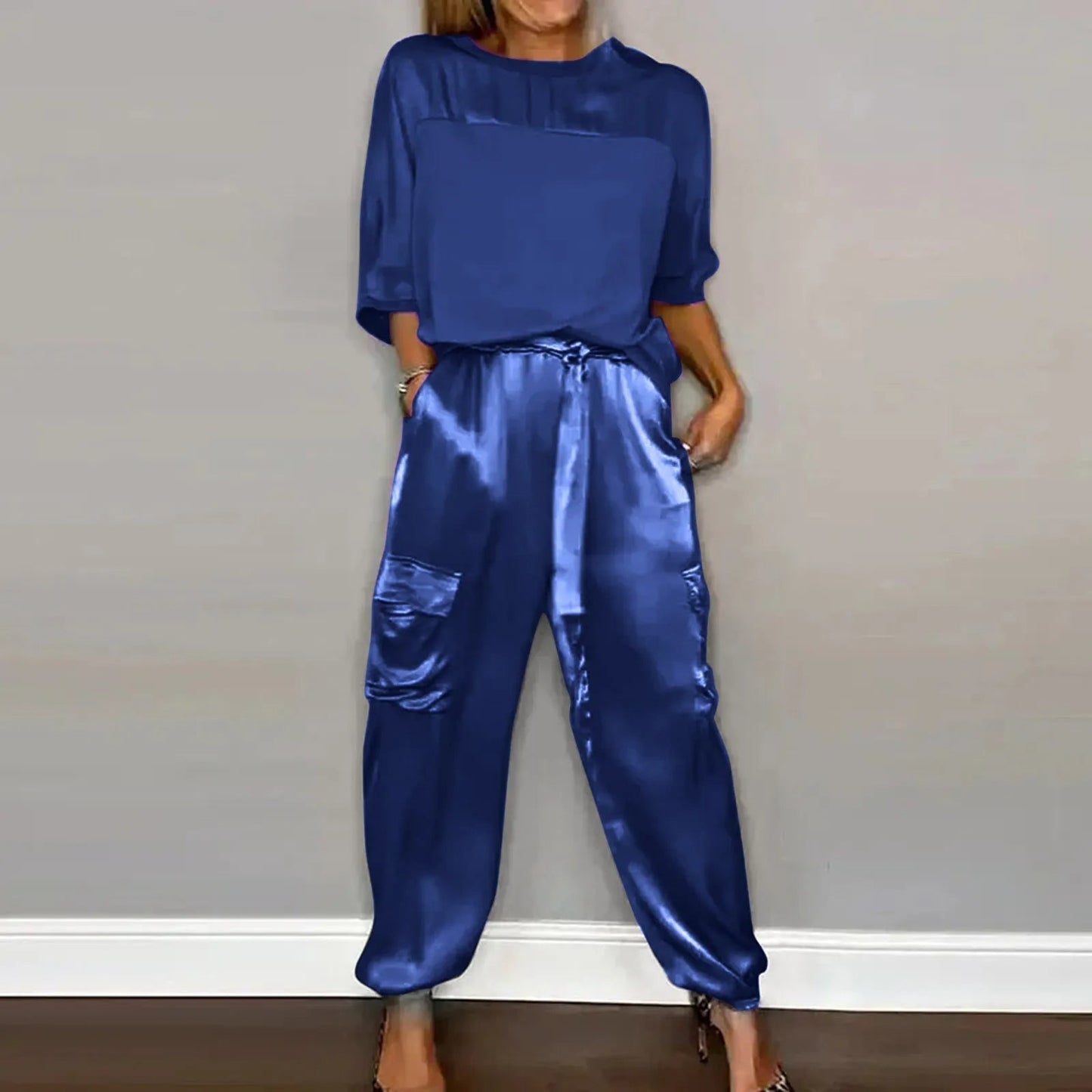 Out-Shine | Satin Two-Piece