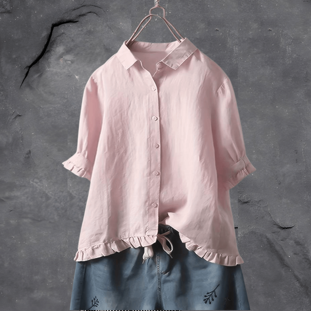 Out-Shine | Stylish Loose-Fit Button-Down Shirt