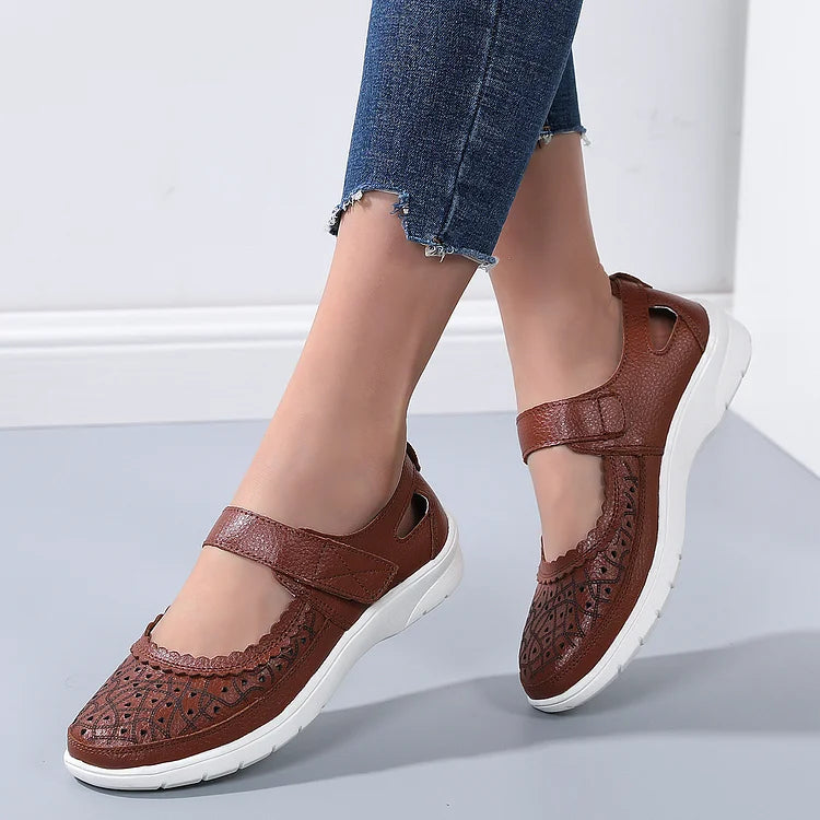 Out-Shine | Comfortable Leather Loafers Shoes for Women