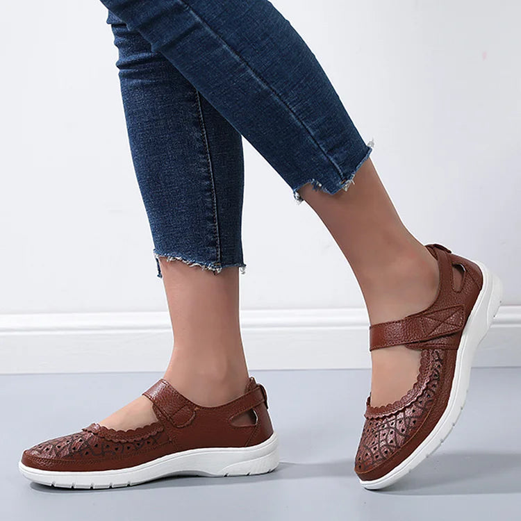 Out-Shine | Comfortable Leather Loafers Shoes for Women