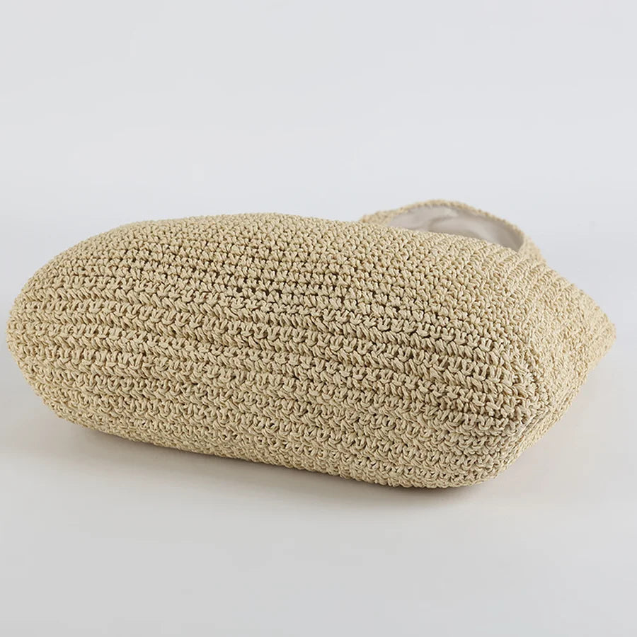 Out-Shine | Elegant Straw Beach Bag