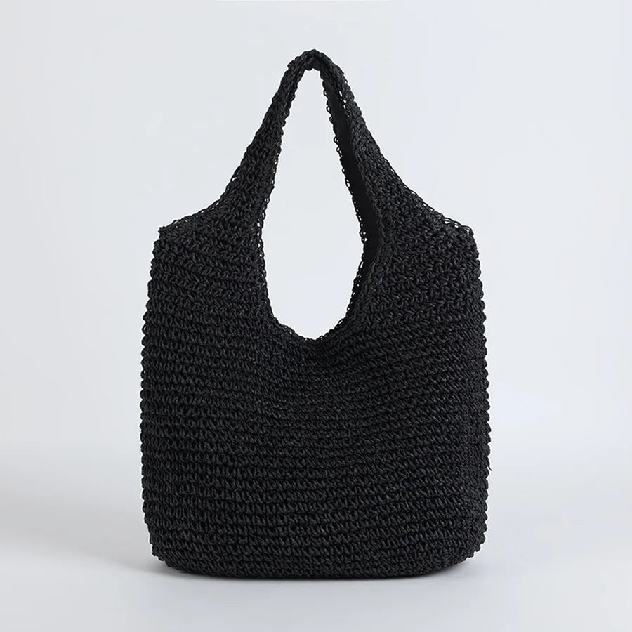 Out-Shine | Elegant Straw Beach Bag