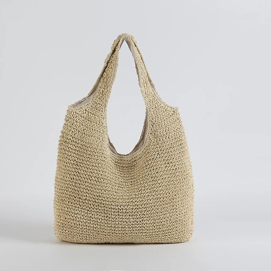 Out-Shine | Elegant Straw Beach Bag