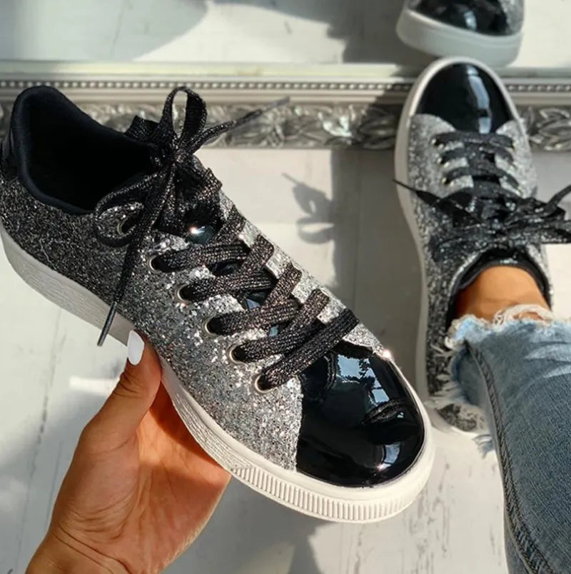 Out-Shine | Luxury Casual Women's Shoes With Sequins