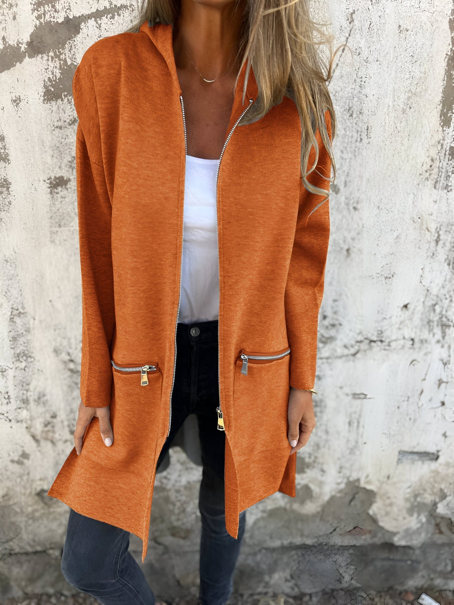 Out-Shine | Casual Zip-Up Crew Neck Vest