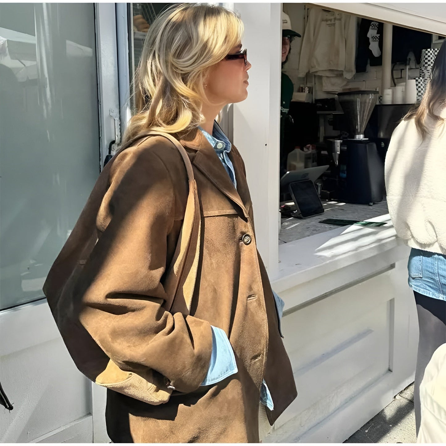 Out-Shine | Vegan Suede Jacket