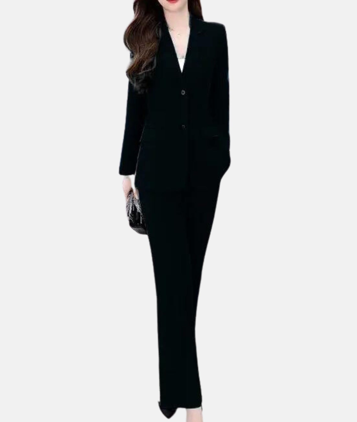 Out-Shine | Women's Tailored Blazer And Pants Suit