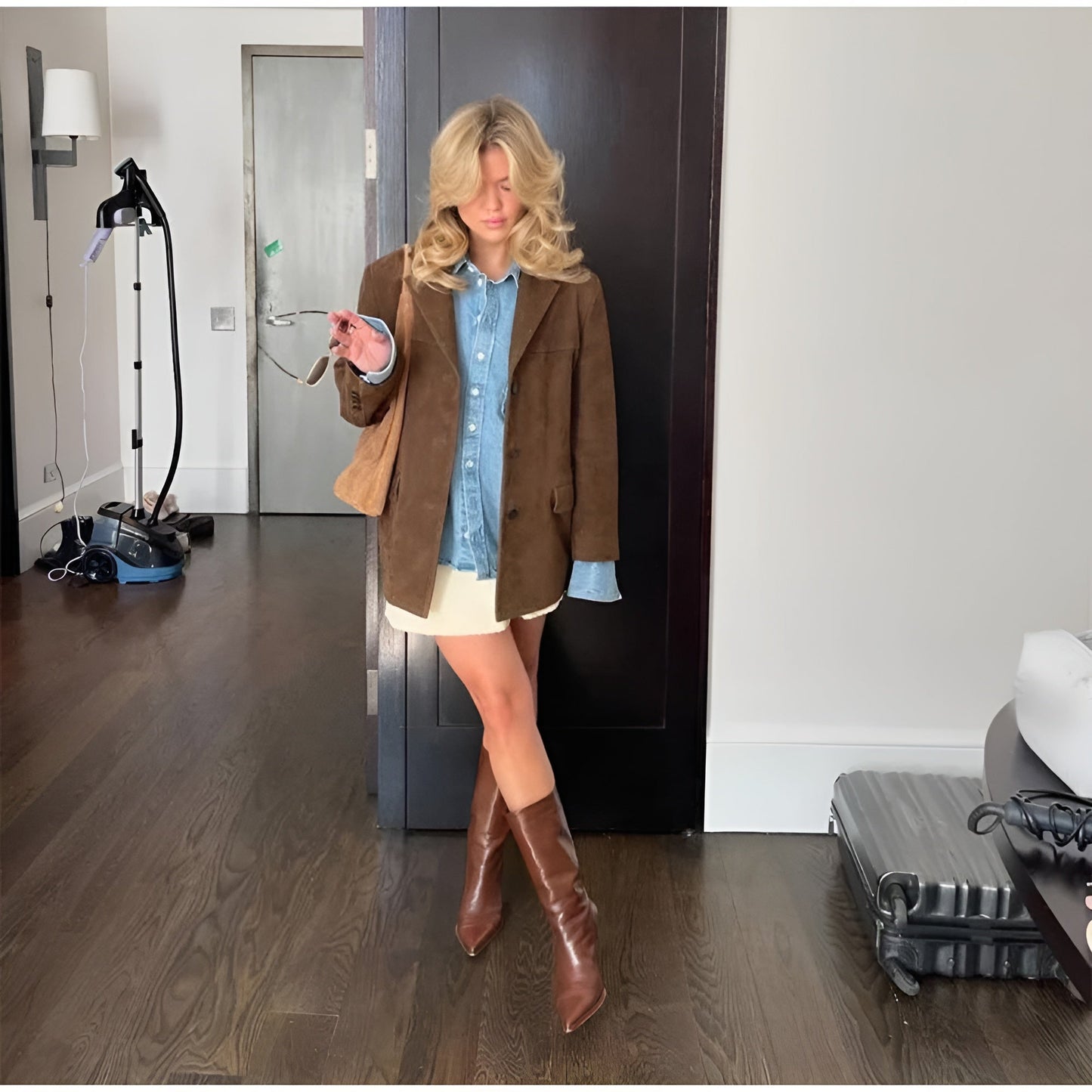 Out-Shine | Vegan Suede Jacket