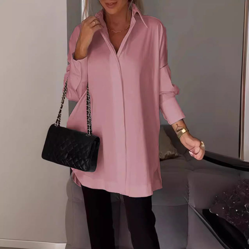 Deslumbra | Camisa de solapa para mujer 