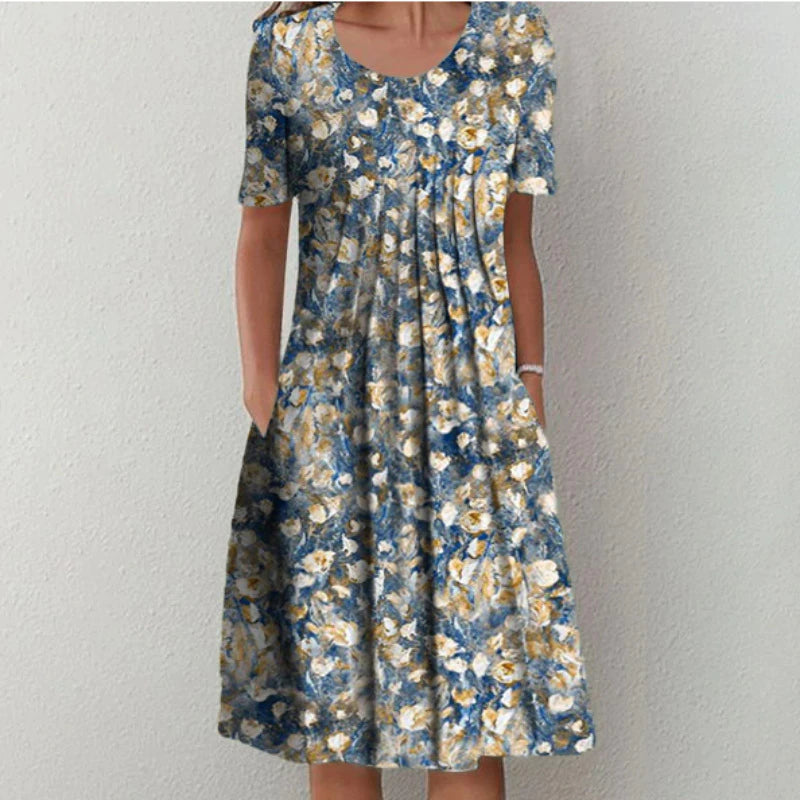 Out-Shine | Black cotton dress