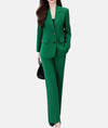 Out-Shine | Women's Tailored Blazer And Pants Suit