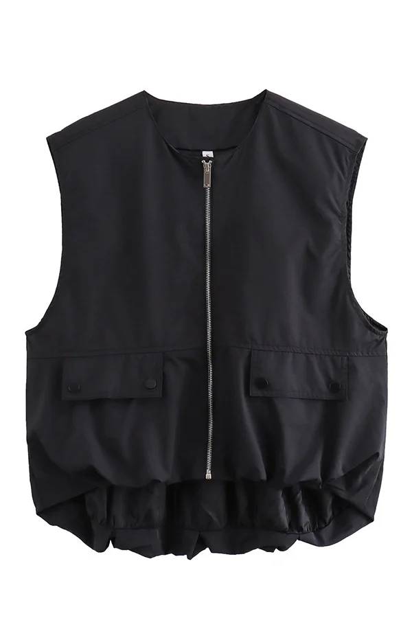 Out-Shine | Loose Sleeveless Pocket Casual Vest