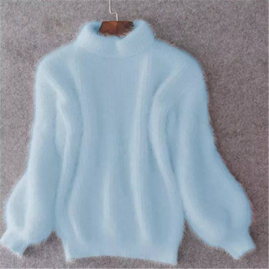 Out-Shine | vintage angora - styled wool sweater